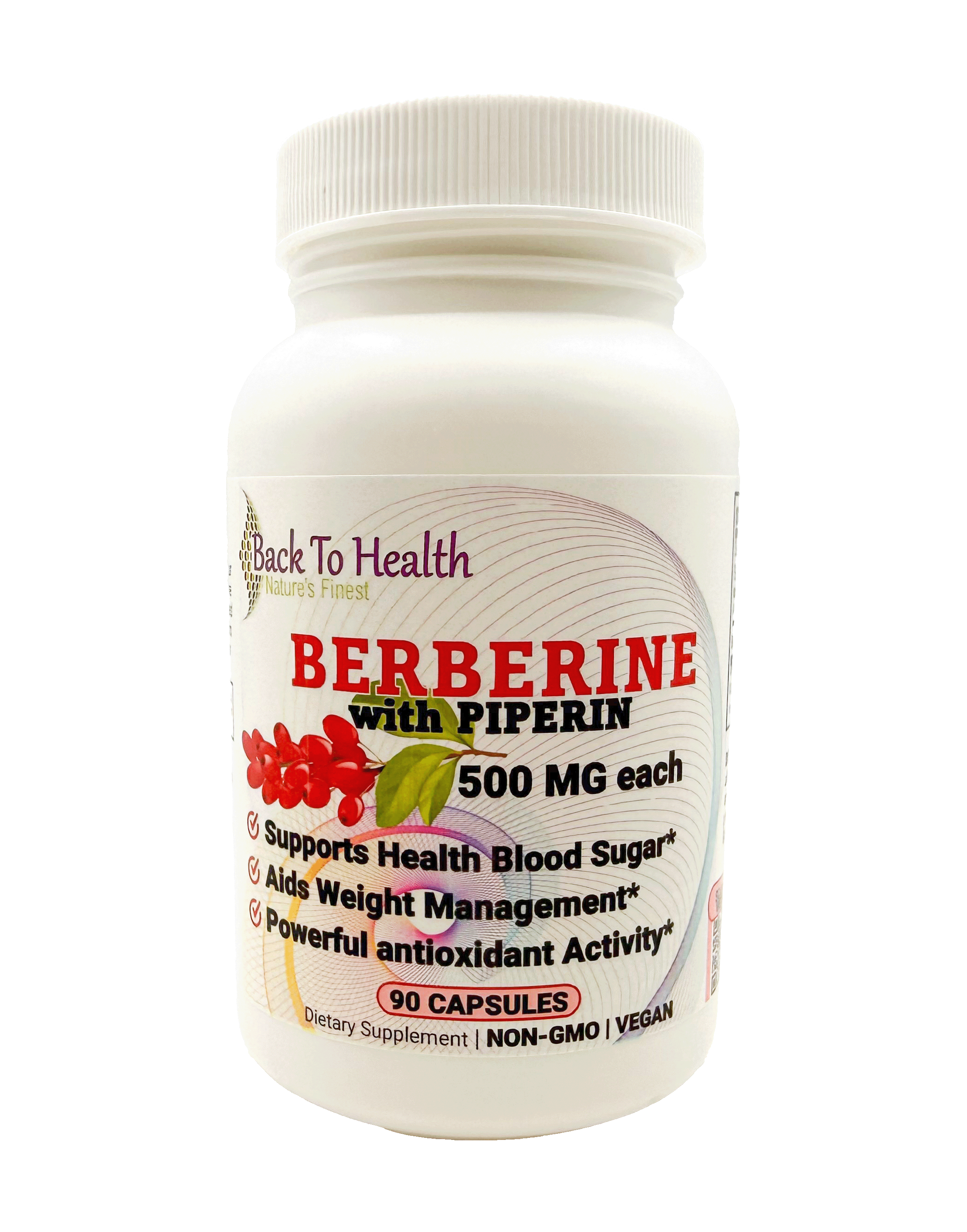 Berberine with Piperin