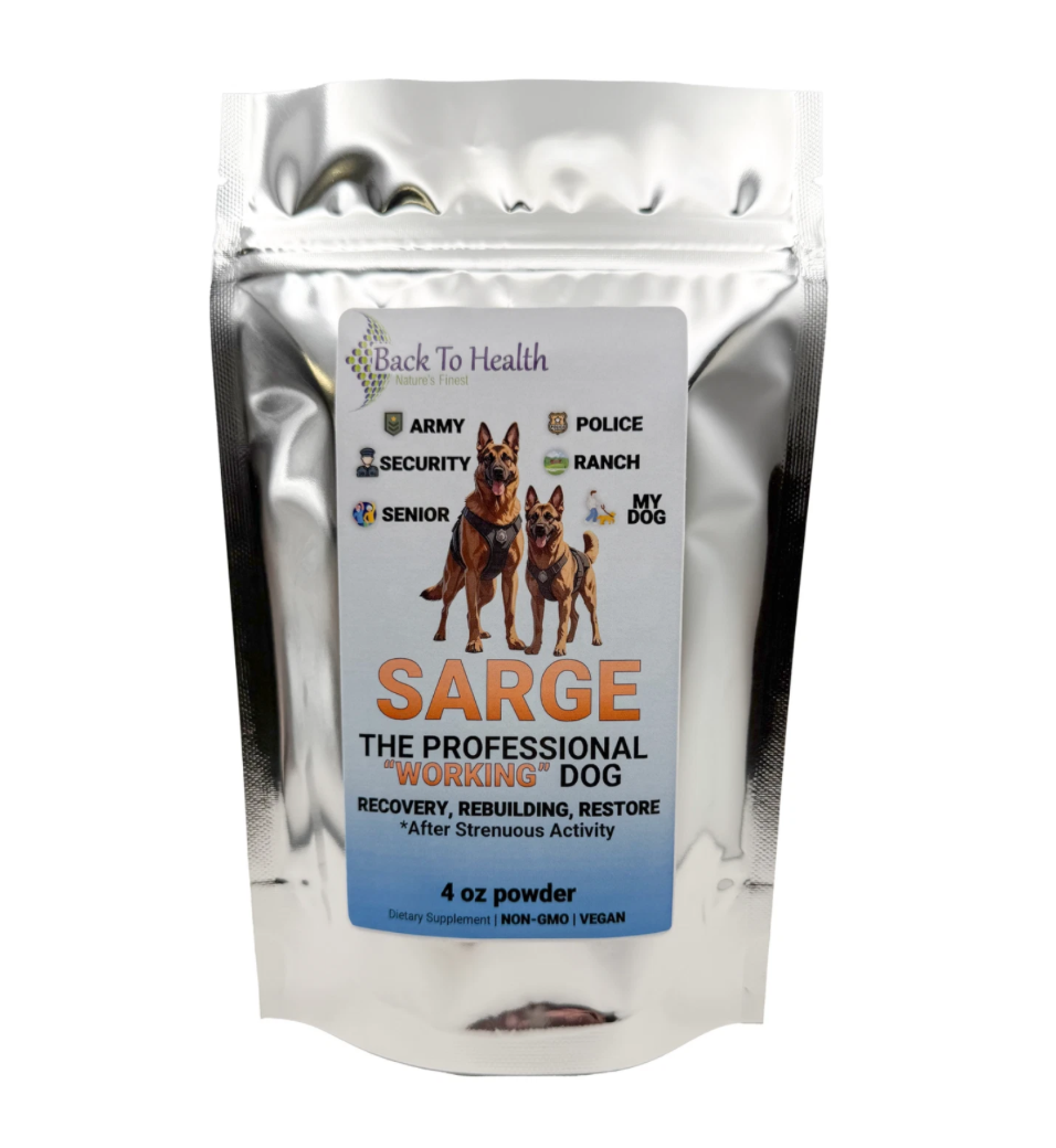 Sarge Young Dog Recover Formula 4 oz