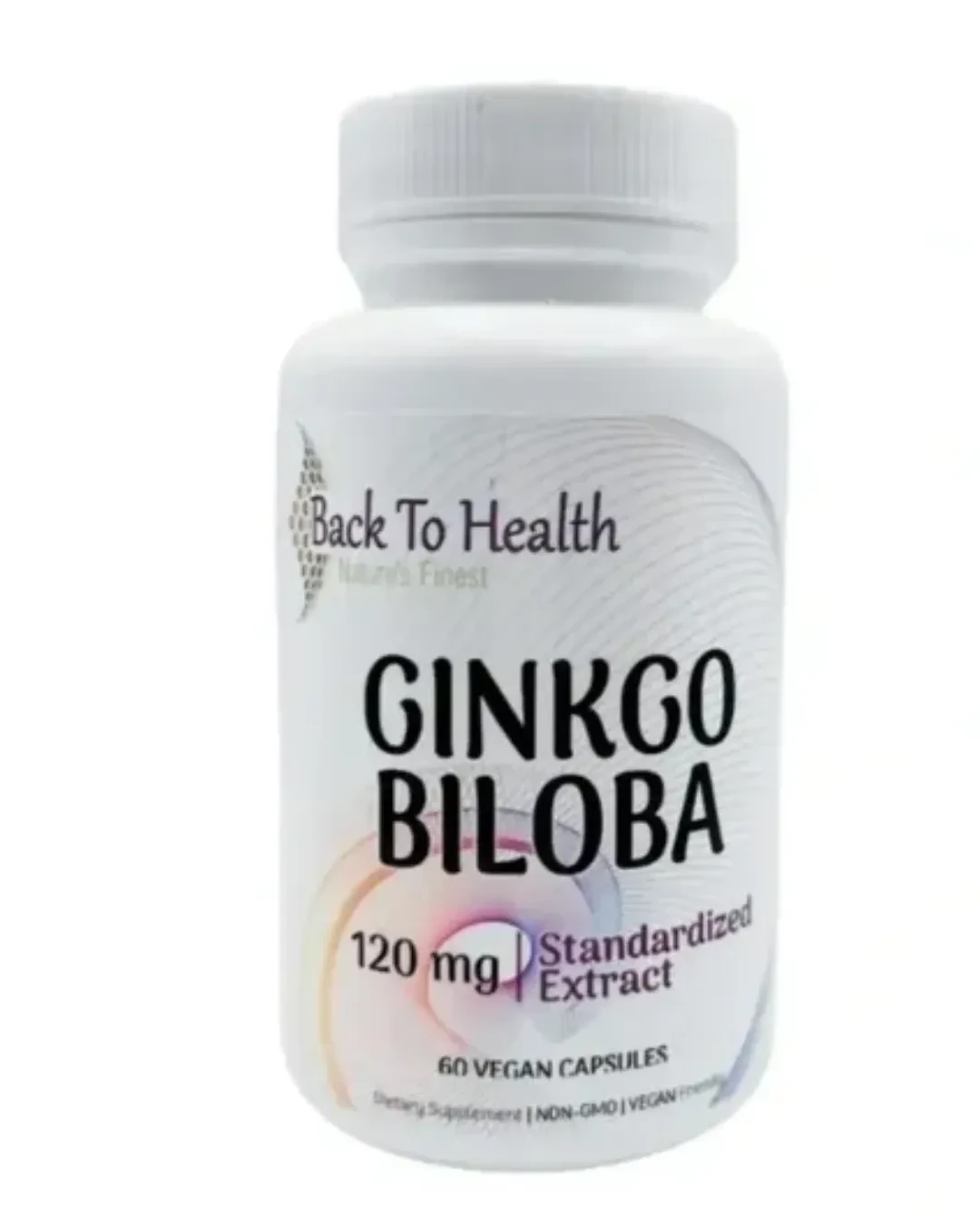 Ginkgo Biloba, Standardized 120 mg 60 count (Retail)
