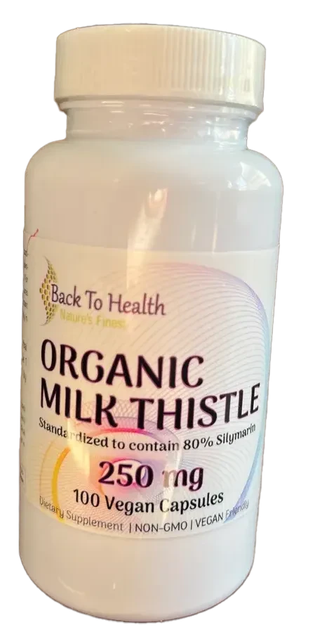 Organic Milk Thistle 250 mg 250 count (Retail)