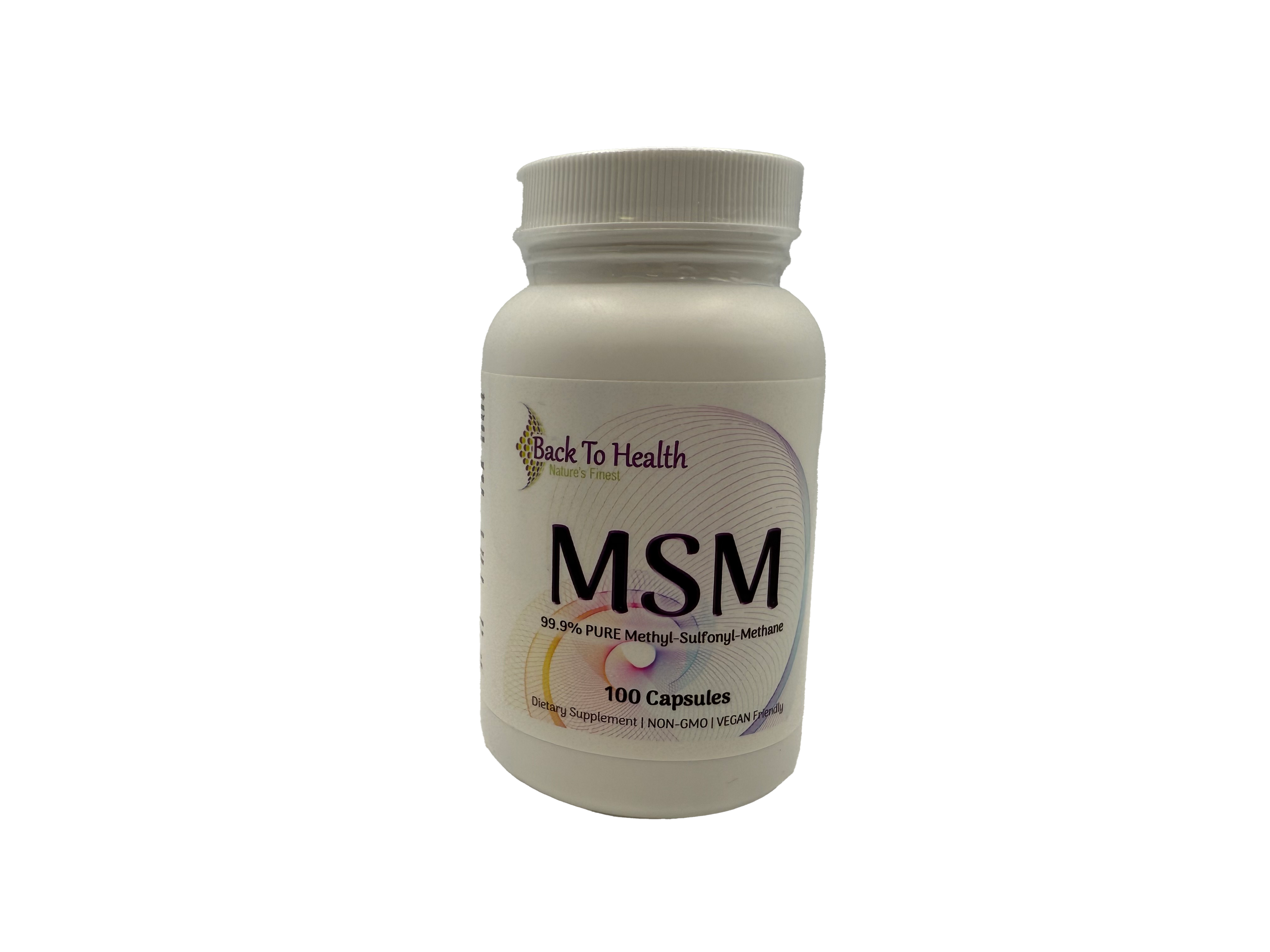 MSM 1,000 mg 180 count (Retail)