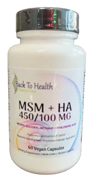 MSM + Hyaluronic Acid 120 count (Retail)