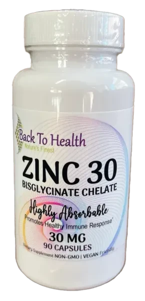 Zinc Bisglycinate 30 mg 90 count (Retail)